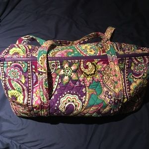 Vera Bradley long strap weekend bag